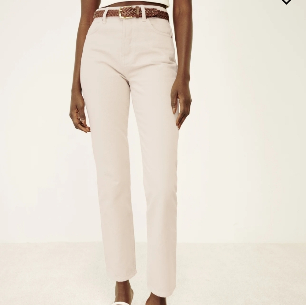 Reformation Cynthia High Rise Straight Jeans